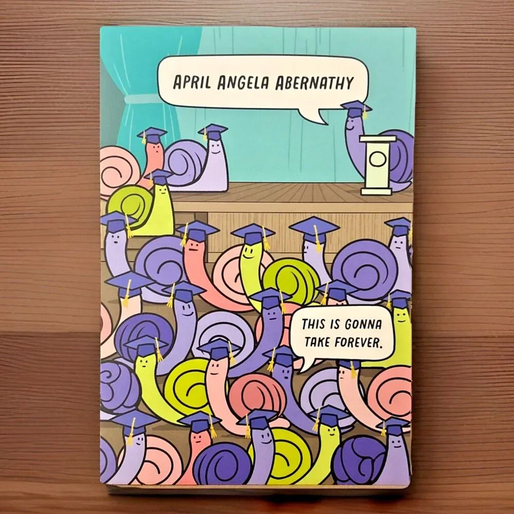 Hallmark Snailed It! Graduation Card - Hilarious Slow Snail Ceremony Pun